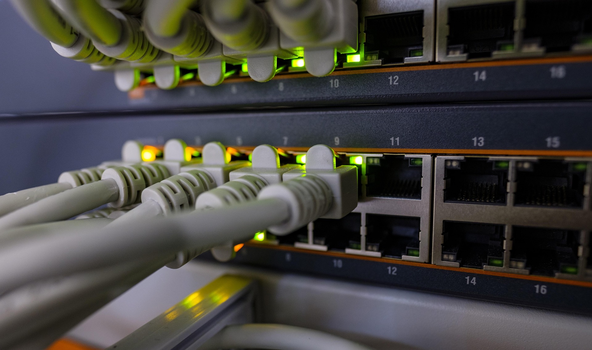 Rack de routers